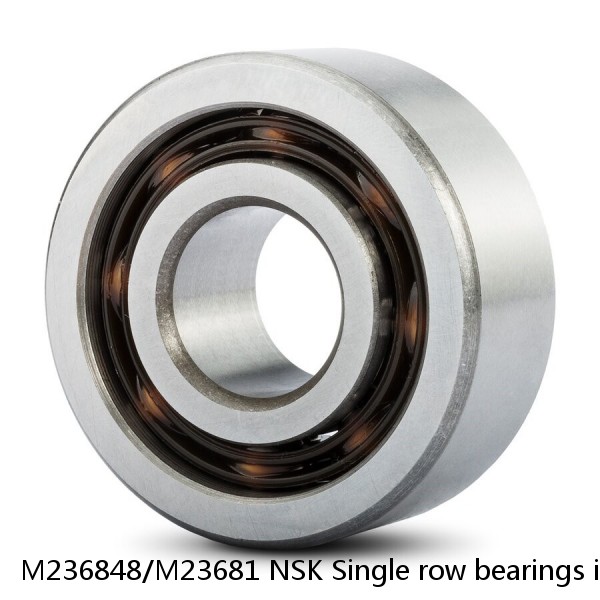 M236848/M23681 NSK Single row bearings inch