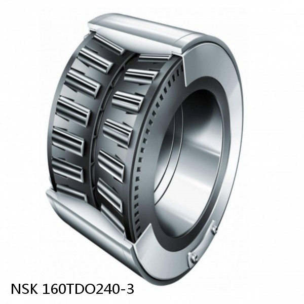 160TDO240-3 NSK Double inner double row bearings TDI