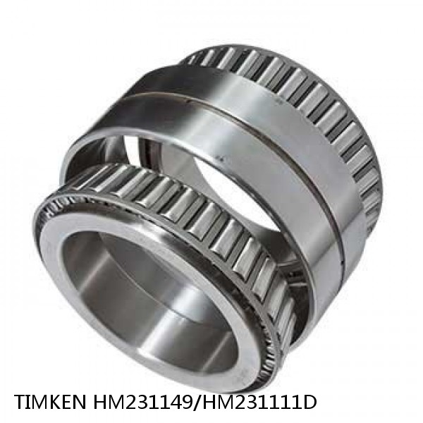 HM231149/HM231111D TIMKEN Double inner double row bearings inch #1 small image