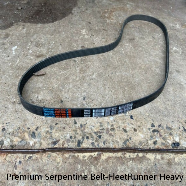 Premium Serpentine Belt-FleetRunner Heavy Duty Micro-V Belt Gates K060806HD #1 small image