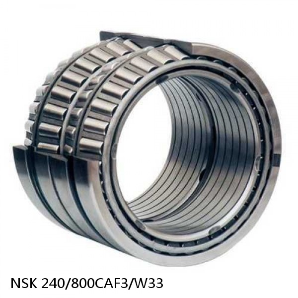 240/800CAF3/W33 NSK Spherical roller bearing #1 image