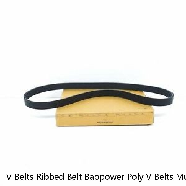 V Belts Ribbed Belt Baopower Poly V Belts Multi Ribbed V Belt Automotive Engine Poly PK PH PL PJ #1 image
