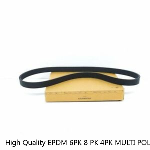 High Quality EPDM 6PK 8 PK 4PK MULTI POLY Rib PK V Belt 6pk1600 V Ribbed automotive ribbed fan belt V Belt #1 image