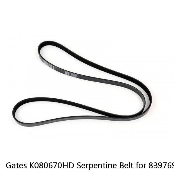 Gates K080670HD Serpentine Belt for 8397694 205653 R128196 203722 201179 ki #1 image